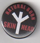 Natural born Skinhead"button"